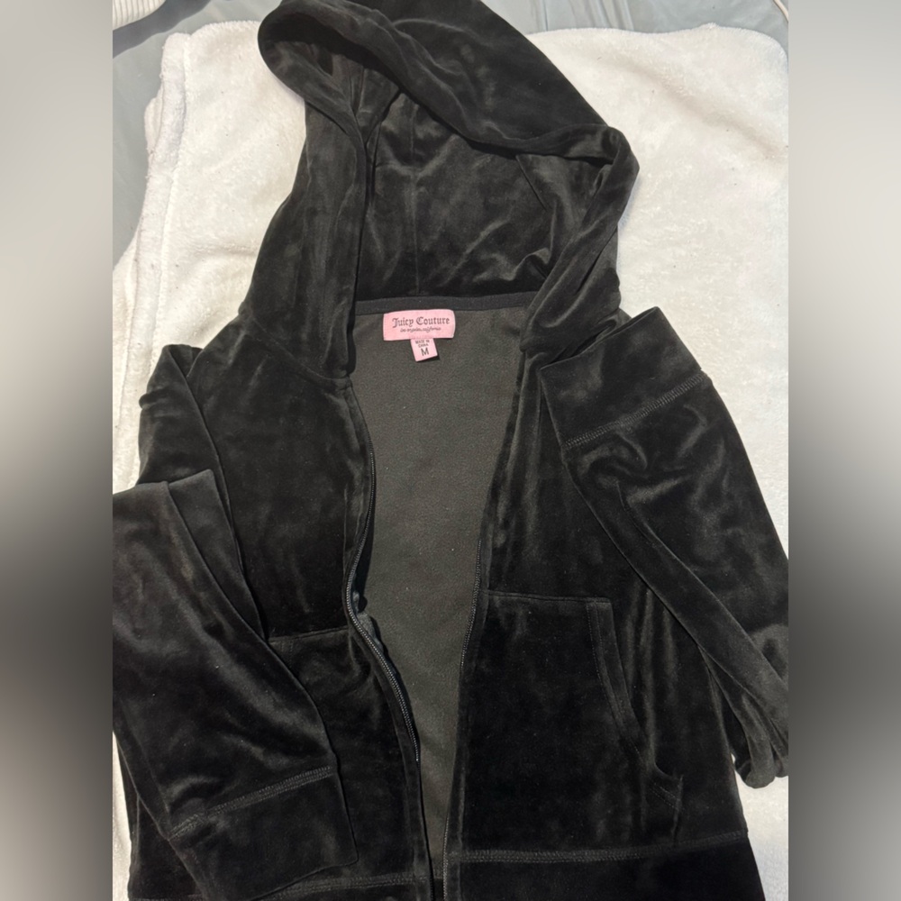 Juicy Couture Black Velvet Jacket